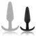 Black&Silver Hansel Silicone Plug with Ergonomic Handle 8.2cm