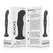 BLACK&SILVER Sean Plug Premium crni silikonski intimni dodatak