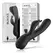 BLACK&SILVER Jamie Rechargeable Silicone Dual-Action Stimulator Black