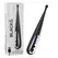 Black&Silver Kenneth Model, precizni silikonski vibrator od 19 cm sa USB punjenjem