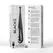 Black&Silver Kenneth Model, precizni silikonski vibrator od 19 cm sa USB punjenjem