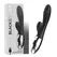 Black&Silver Kaleb silikonski intimni masažer sa dva motora 20cm crni