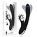 Black & Silver GRIMM WAVE FUNCTION intimni stimulator sa talasnom funkcijom USB 24cm
