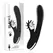 Black & Silver Johnny vibrator, punjivi silikonski model sa USB priključkom