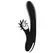Black & Silver Johnny vibrator, punjivi silikonski model sa USB priključkom
