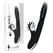 Black&Silver Reed Up & Down Vibe silikonski intimni stimulator 24cm USB