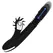 Black&Silver Reed Up & Down Vibe silikonski intimni stimulator 24cm USB