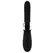 Black&Silver Bunny Storm rotirajući vibrator sa USB punjenjem od silikona 24cm