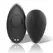 BLACK&SILVER Preston punjivi silikonski vibrator za gaćice u crnoj boji