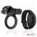 BLACK&SILVER Agron intimni prsten sa WATCHME daljinskim upravljačem i 10 modova, crni