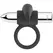 BLACK&SILVER Burton Rechargeable Ring 10 Modes - Medical Silicone, Waterproof