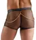 Svenjoyment Net & Wetlook Men's Pants 3XL with Gold Accents, Black