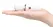 le Wand Mini Microwand White kompaktni punjivi masažer 10cm