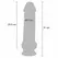 TOYJOY Get Real Deluxe Anatomic Model Extra Thick 31 cm sa Skin Touch završnicom