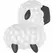 Satisfyer Dreamy Sheep intimni stimulator sa talasima pritiska i vibracijom, silikon, beli