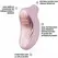 LELO SONA 3 Cruise intimni sonični stimulator Soft Pink, povezivanje preko aplikacije
