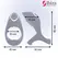 Ibiza Multi-Sensorial Intimate Ring - 10 Modes, Waterproof, Silicone