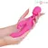 Intense Winona dvostrani vibrator rabbit i wand, silikon, 245mm, roze