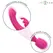 Intense Winona dvostrani vibrator rabbit i wand, silikon, 245mm, roze