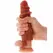 TOYJOY Get Real Hydrated Skin silikonski intimni rukav karamela 16cm sa vibracijom