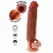 TOYJOY Hydrated Skin silikonska navlaka za produženje Caramel 20cm fleksibilno prilagođavanje