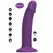 TOYJOY Get Real silikonska intimna igračka, ljubičasta, 19.5 cm, punjiva