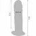 ToyJoy Get Real Deluxe Intimate Machine TPE dvostruke gustine 23cm