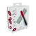 Loveline Candy Lipstick zeleni set intimnih masažera sa 4 silikonska nastavka