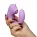 Unihorn C-Horse Marina Lilac fleksibilni dvostruki silikonski vibrator 15cm