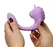 Unihorn C-Horse Marina Lilac fleksibilni dvostruki silikonski vibrator 15cm