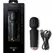 Rocks-Off Mini Wand Black Tulip punjivi masažer sa 16 funkcija