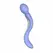 Teazers Curved Wand Lavender, ergonomski silikonski vibrirajući masažer