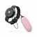 LUV EGG Pink bežični silikonski intimni stimulator sa daljinskim upravljačem u obliku sata