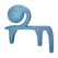 Snail Vibe Jovi Arc intimni prsten za parove Blue Haze, trostruki ArcFit sistem