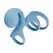Snail Vibe Jovi Arc intimni prsten za parove Blue Haze, trostruki ArcFit sistem