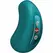 Fun Factory CHERIE Double Air Pulse vibrator u tamnozelenoj boji, USB-C punjenje, vodootporan
