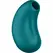 Fun Factory CHERIE Double Air Pulse vibrator u tamnozelenoj boji, USB-C punjenje, vodootporan