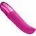 FUN FACTORY Diva Dolphin Vibrator Magenta - Curved Silicone Design, 19 cm
