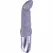 Fun Factory Abby G Light Violet - Curved Vibrating Device, Ribbed Texture, 18.8 cm