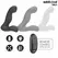 Addicted Toys Oscillating Perineal Massager Remote 10 Modes Black 147mm