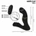 Addicted Toys Oscillating Perineal Massager Remote 10 Modes Black 147mm