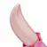 Teazers Tongue roze vibrator u obliku jezika, fleksibilni silikonski masažer za spoljašnju stimulaciju sa USB punjenjem