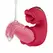Teazers Double Tongue Pink silikonski intimni stimulator sa dvostrukim delovanjem