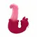 Teazers Double Tongue Pink silikonski intimni stimulator sa dvostrukim delovanjem