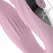 Teazers Bunny Dual-Action Couple Device with Remote, Pink, USB Rechargeable