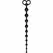 TOYJOY fleksibilne silikonske intimne kuglice 34cm crne