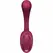 Satisfyer G for Goddess 2 intimni masažer sa dva motora, bordo silikon
