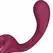Satisfyer G for Goddess 2 intimni masažer sa dva motora, bordo silikon