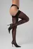 Christine Stay-Up Stockings Victorious Black 15 Den Floral Silicone Grip
