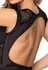 Cottelli Lingerie bodi sa cirkonima crni S/M, elegantna čipka i mikrofiber